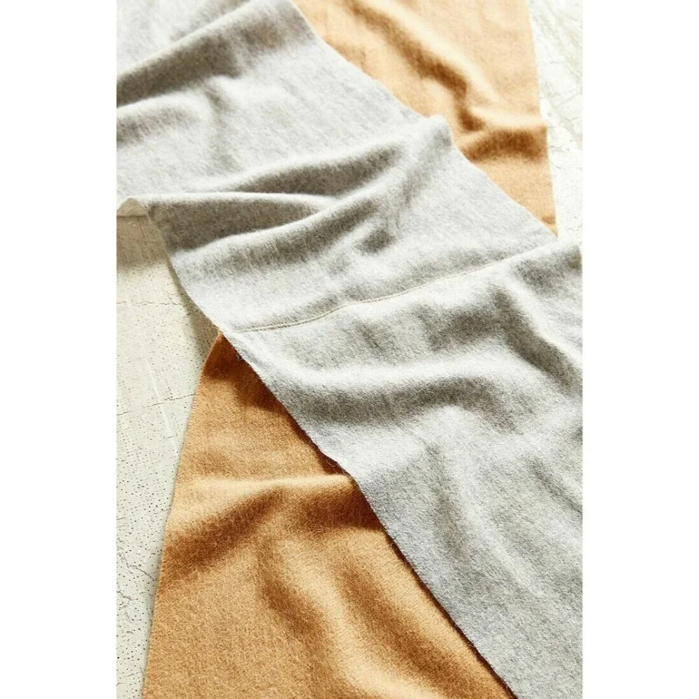 Donni Charm Women's Color Block Scarf One Size Natural Donni Mix Stylish Winter